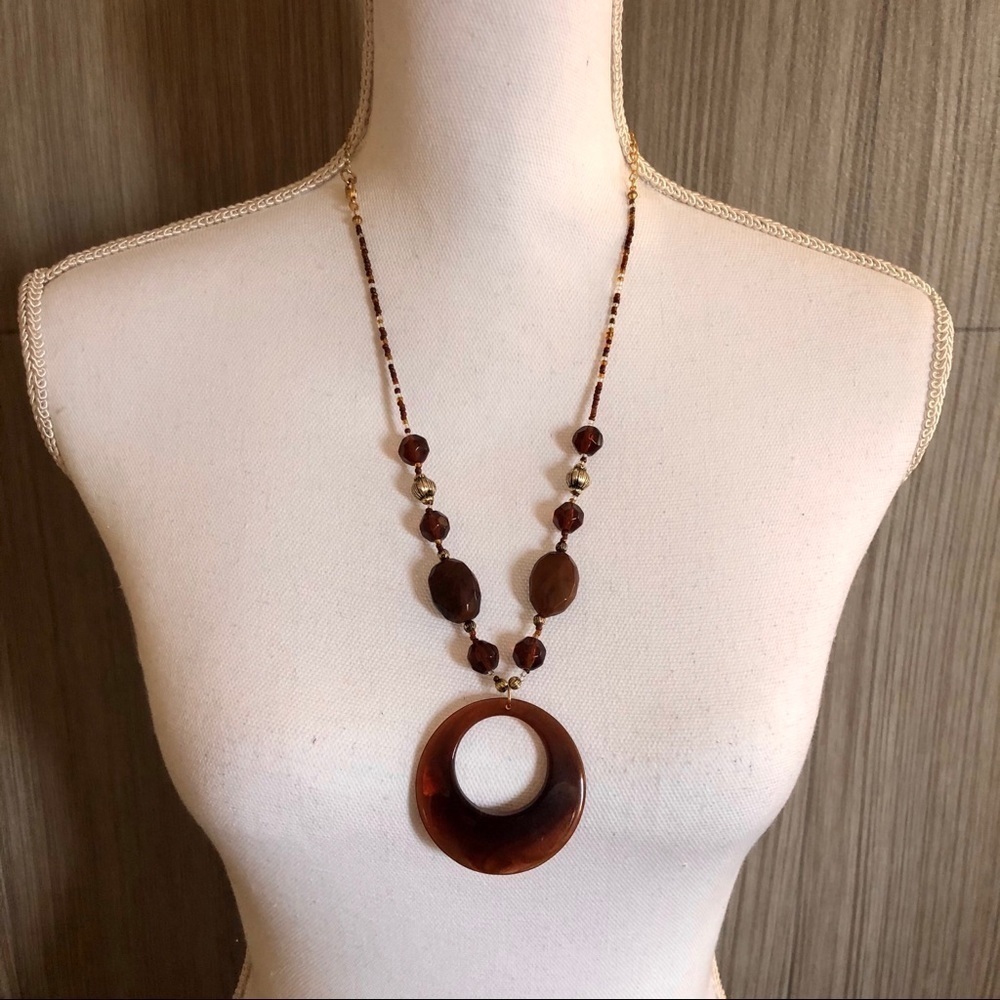 Brown beaded Necklace